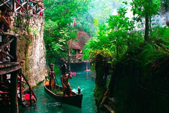 Full day Xcaret Plus & Buffet & from Cancun & Playa del Carmen