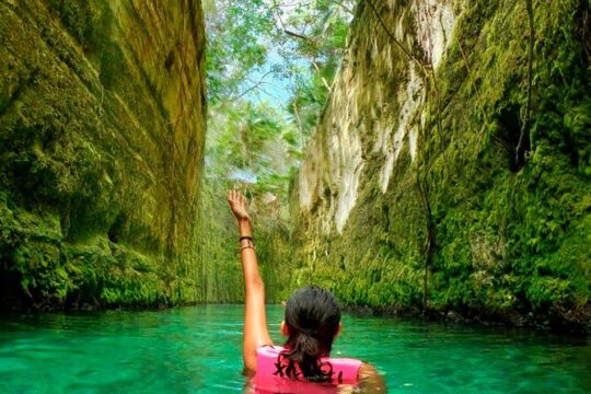 Xcaret Plus Tour! Full Day Nature Adventure + Round Transportation from Cancun