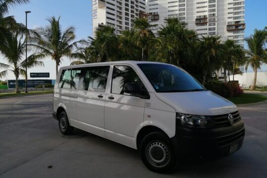 Private AC One Way Transfer from Airport to Puerto Morelos