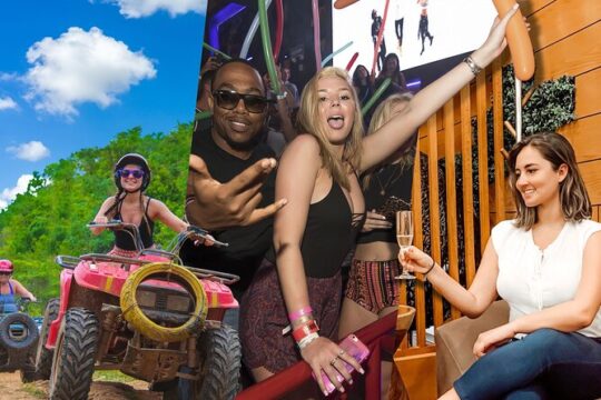 ATV Jungle Adventure, Nightclub & Airport Lounge Pass Combo