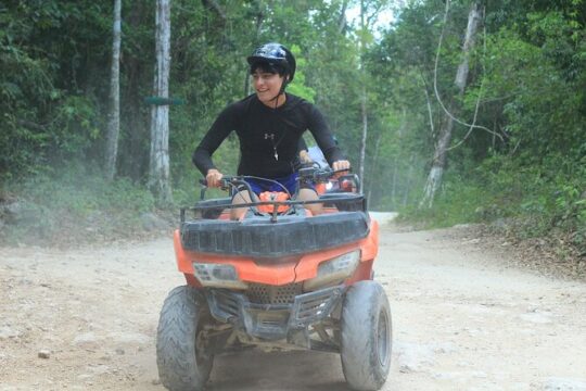 ATV, Zipline Circuit and Cenote Activities in Ruta de Los Cenotes