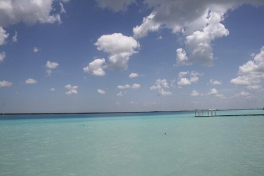 BACALAR & CENOTE AZUL from Riviera Maya and Cancun (Private)