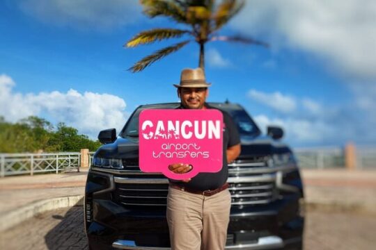 From Cancun Airport To Costa Mujeres (Luxury Transportation) Round Trip