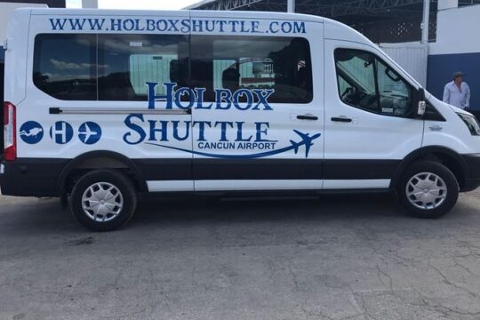 Shared Shuttle Cancun Airport to Holbox Ferry (Chiquila Port)