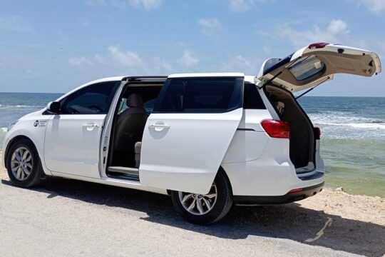 Private Transportation from the Airport to the Hotel Zone of Cancun