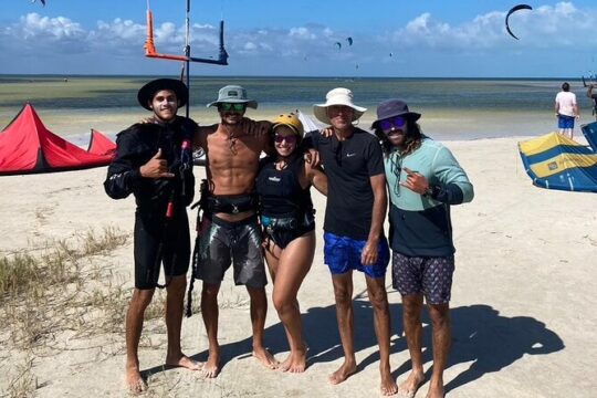 Private Kiteboarding Lesson in the Riviera Maya