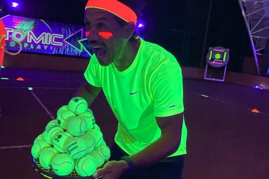 Private Session Black Light Tennis Experience at RN Tennis Center