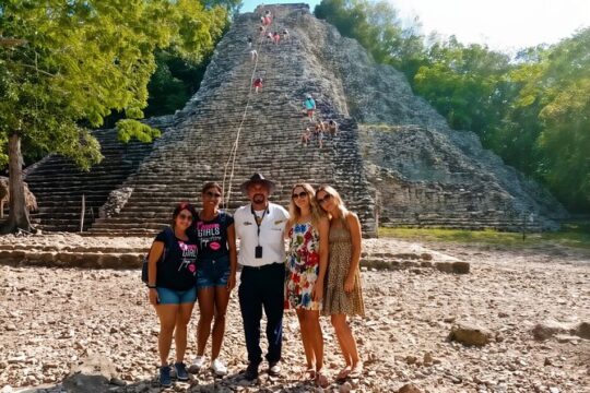 Mayan City and Monkey Sanctuary Private Tour in Coba